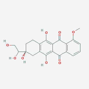 7-Deoxy Doxorubicinol Aglycone (Mixture of Diastereomers) 85%