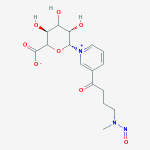 4-(Methylnitrosamino)-1-(3-pyridyl)-1-butanone N-beta-D-Glucuronide