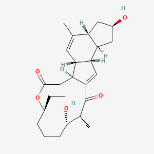 molecular formula C25H36O5 B1140632 Spinosyn D aglycone 