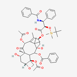 molecular formula C53H65NO14Si B1140638 2'-O-TBDMS-Paclitaxel CAS No. 114655-02-6