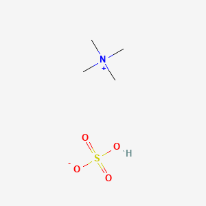 molecular formula C4H13NO4S B1140689 Tetramethylammonium hydrogensulfate CAS No. 103812-00-6