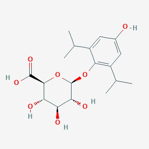 4-Hydroxypropofol 1-O-b-D-glucuronide