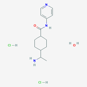 molecular formula C14H25Cl2N3O2 B1140734 Y-27632 dihydrochloride CAS No. 331752-47-7