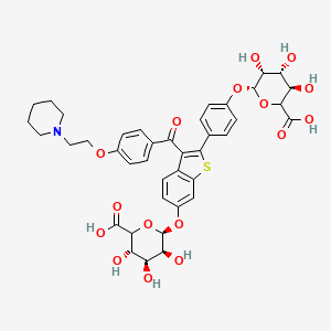 Raloxifene 6,4'-Bis-beta-D-glucuronide
