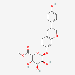 molecular formula C₂₂H₂₄O₉ B1140739 Dihydro Ketoprofen beta-D-Glucuronide, Mixture of Diastereomers CAS No. 849104-47-8