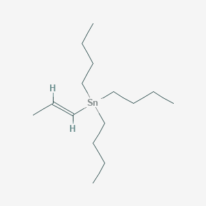 molecular formula C15H32Sn B1140743 Tri-N-butyl(1-propenyl)tin CAS No. 105494-65-3