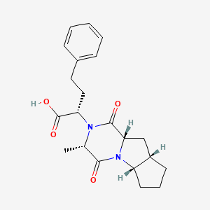 molecular formula C21H26N2O4 B1140754 Ramiprilat diketopiperazine CAS No. 108736-10-3