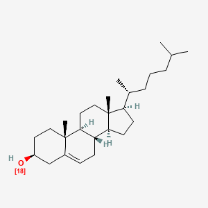 molecular formula C27H46O B1140770 Cholesterol-18O 