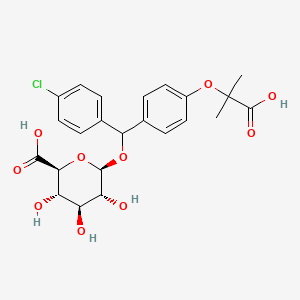 Fenirofibrate O-B-D-glucuronide