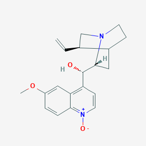 molecular formula C₂₀H₂₄N₂O₃ B1140779 奎尼丁 1'-氧化物 CAS No. 115730-97-7