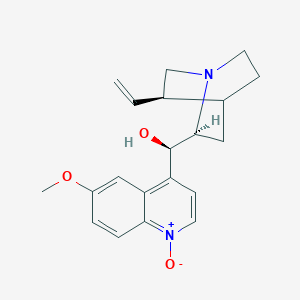 molecular formula C₂₀H₂₄N₂O₃ B1140780 奎宁 1'-氧化物 CAS No. 54821-44-2