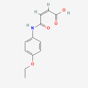 molecular formula C12H13NO4 B1140817 (Z)-4-((4-ethoxyphenyl)amino)-4-oxobut-2-enoic acid CAS No. 108087-84-9