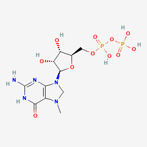 7n-Methyl-8-hydroguanosine-5'-diphosphate
