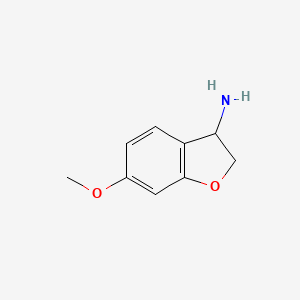 6-Methoxy-2,3-dihydro-1-benzofuran-3-amine