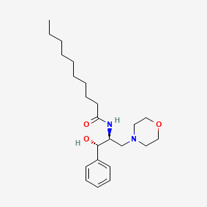 molecular formula C23H38N2O3 B1140844 DL-threo-PDMP hydrochloride 