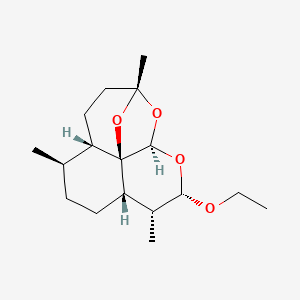 molecular formula C₁₇H₂₈O₄ B1140855 Deoxy Arteether CAS No. 112297-79-7