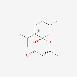 (6S)-7-Isopropyl-2,10-dimethyl-1,5-dioxaspiro[5.5]undec-2-en-4-one