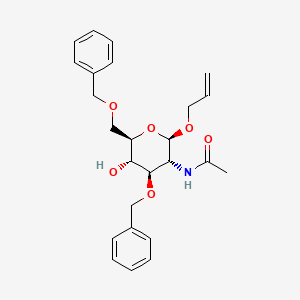 Allyl 2-acetamido-3,6-di-O-benzyl-2-deoxy-b-D-glucopyranoside