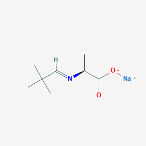 (S)-2-[2,2-Dimethyl-prop-(E)-ylideneamino]-propionate sodium