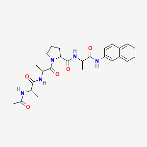 N-Acetylalanylalanylprolyl-N-naphthalen-2-ylalaninamide