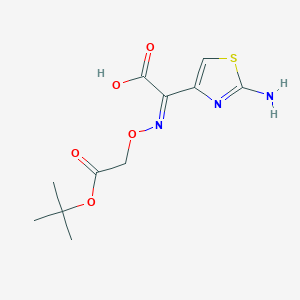 (z)-2-(2-Aminothiazol-4-yl)-2-(tert-butoxycarbonylmethoxyimino)acetic acid