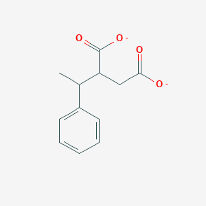 molecular formula C12H14O4 B1140966 2-(1-Phenylethyl)butanedioate CAS No. 107832-33-7