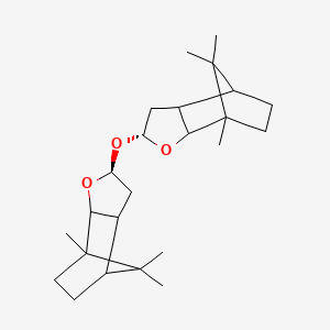 molecular formula C24H38O3 B1140967 (2S)-(-)-2,2'-Oxybis(octahydro-7,8,8-trimethyl-4,7-methanobenzofuran) CAS No. 108031-80-7