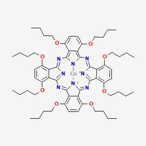 Copper(ii)1,4,8,11,15,18,22,25-octa-butoxyphthalocyanine