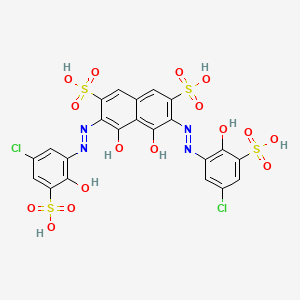 molecular formula C22H14Cl2N4O16S4 B1140990 Sulfochlorophenol S CAS No. 108321-09-1