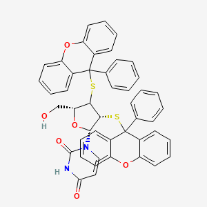 2',3'-Di(9-phenylxanthen-9-yl)dithiouridine