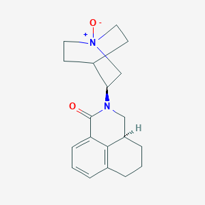 molecular formula C₁₉H₂₄N₂O₂ B1141026 Palonosetron N-Oxide CAS No. 813425-83-1
