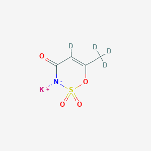 molecular formula C₄D₄KNO₄S B1141046 Acesulfame-d4 Potassium Salt CAS No. 1623054-53-4