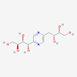 molecular formula C₁₂H₂₀N₂O₇ B1141047 2,6-脱氧果糖嗪 CAS No. 36806-15-2