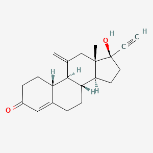 molecular formula C₂₁H₂₆O₂ B1141054 18-Demethyl Etonogestrel CAS No. 54024-10-1