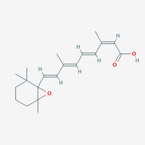 molecular formula C₂₀H₂₈O₃ B1141063 5,6-Epoxy-13-cis Retinoic Acid CAS No. 81444-57-7