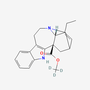 molecular formula C₂₁H₂₁D₃N₂O₂ B1141074 Catharanthine-d3 CAS No. 133146-02-8