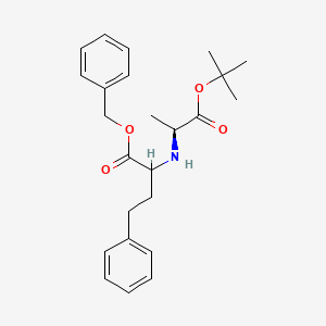 N-[1-(S)-Benzyloxycarbonyl-3-phenylpropyl]-L-alanine tert-Butyl Ester