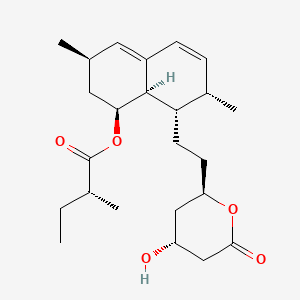 molecular formula C₂₄H₃₆O₅ B1141100 Epilovastatin CAS No. 79952-44-6