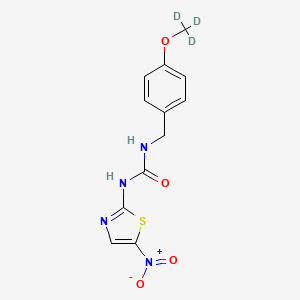 molecular formula C12H12N4O4S B1141103 AR-A014418-d3 
