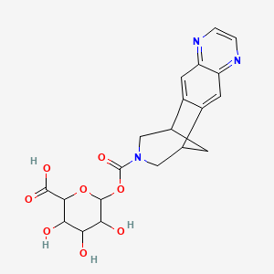 molecular formula C₂₀H₂₁N₃O₈ B1141134 伐尼克兰卡巴酰-β-D-葡萄糖醛酸 CAS No. 535920-98-0