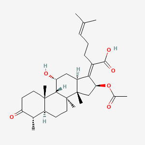 molecular formula C31H46O6 B1141141 3-Keto fusidic acid CAS No. 4680-37-9