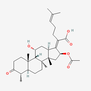 molecular formula C₃₁H₄₆O₆ B1141141 3-酮夫西地酸 CAS No. 4680-37-9