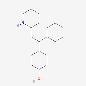 molecular formula C19H35NO B1141180 trans-Hydroxy Perhexiline(Mixture of Diastereomers) CAS No. 917877-73-7