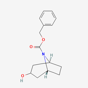 molecular formula C₁₅H₁₉NO₃ B1141211 N-Cbz-诺特罗品 CAS No. 109840-91-7
