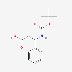 molecular formula C14H19NO4 B1141246 3-(Boc-Amino)-3-phenylpropionic acid CAS No. 103365-86-2