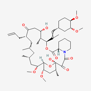 molecular formula C₄₅H₇₁NO₁₂ B1141266 FK-506 3'-Methyl Ether CAS No. 124554-16-1