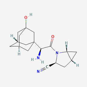 molecular formula C₁₈H₂₅N₃O₂ B1141280 Saxagliptin CAS No. 1564265-96-8
