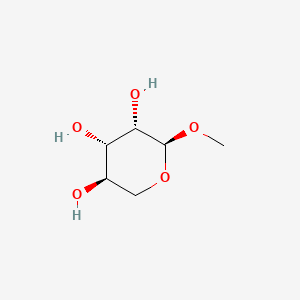 molecular formula C₆H₁₂O₅ B1141283 methyl alpha-D-lyxopyranoside CAS No. 18449-76-8