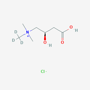 molecular formula C7H16ClNO3 B1141300 L-Carnitine-d3 Chloride CAS No. 350818-62-1