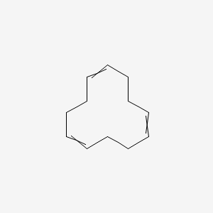 molecular formula C₁₂H₁₈ B1141316 Cyclododeca-1,5,9-triene CAS No. 706-31-0
